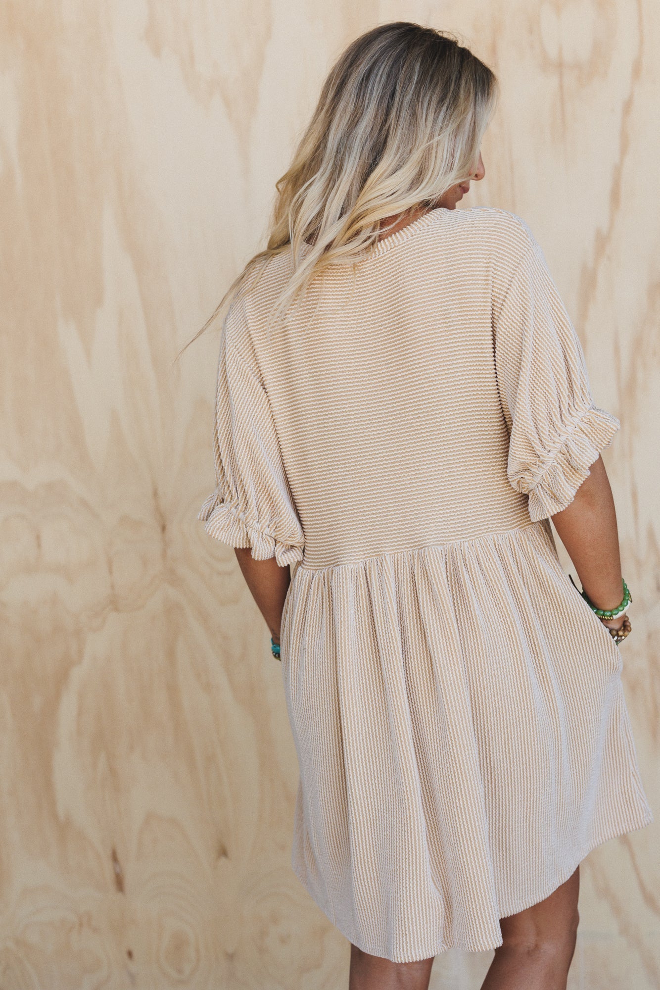 The Nest Open Sky Dress - Canary