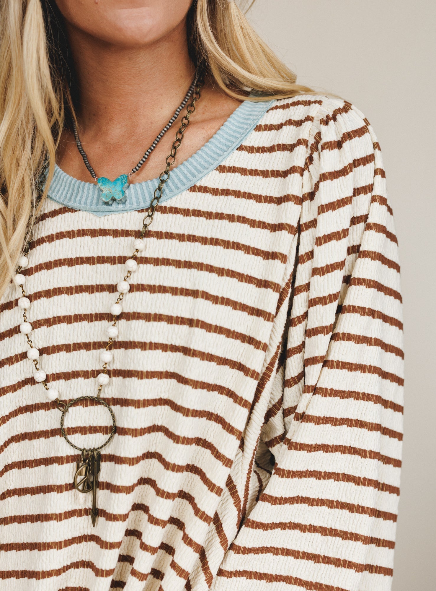 The Nest Good Feels Dress - Meerkat Seafoam