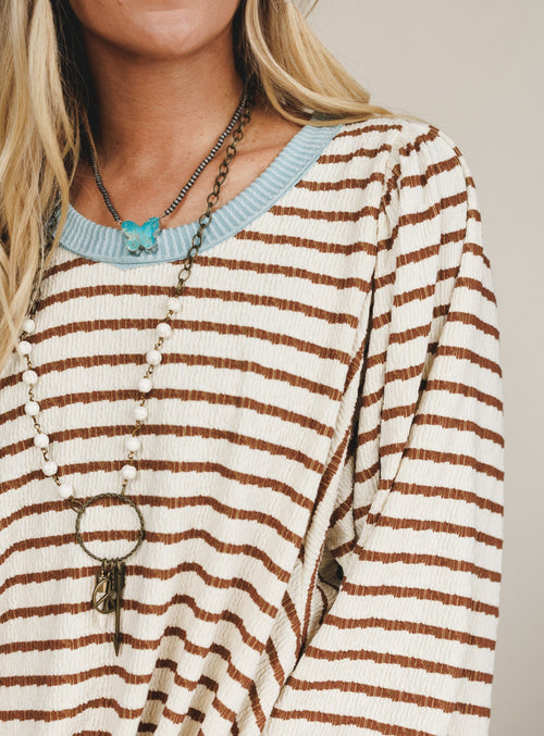 The Nest Good Feels Dress - Meerkat Seafoam