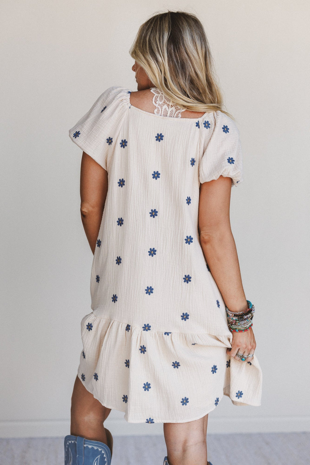 Savanna Spots Dress - Natural